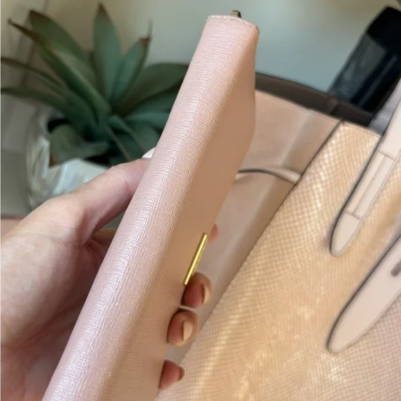 Like new Furla Blush Pink Long Ziparound Wallet - Picture 11 of 12